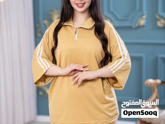 تراك رياضي نسائي بخامة 2 خيط قطن رهيب