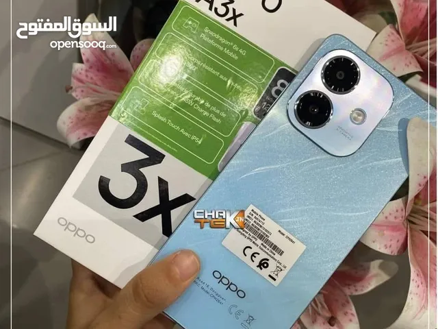 هدية سماعه بلوتوث جهاز جديد بالكرتونة Oppo A3X رام 8 جيجا 128 مكفول سنة متوفر توصيل