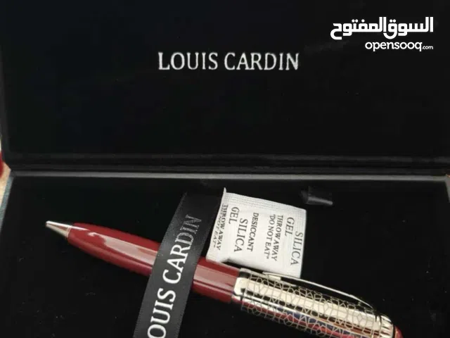 قلم جاف برغندي اللون ماركة louis cardin
