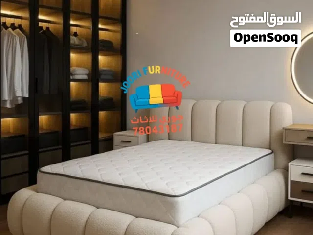 NEW EUROPEAN DESIGN BED ORIGINAL WOOD 3 YEAR WARRANTY WATERPROOF FABRIC JOORI FURNITURE MUSCAT SEEB.