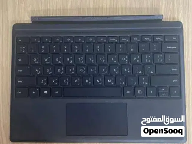 Microsoft Surface Pro Keyboard, Pen, Charger & Case وحة مفاتيح، قلم، شاحن، وحافظة حماية