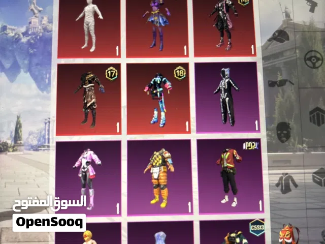Pubg Accounts and Characters for Sale in Amman