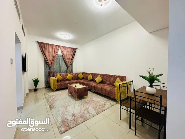 F3 / غرفة وصالة للايجار الشهري الشامل - مفروشة فرش جديد بالكامل- شامل الفواتير -في منطقة النعيمية 1