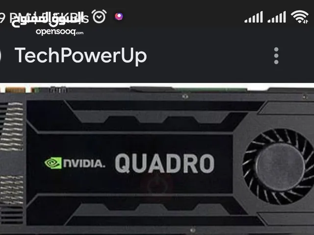 كارت شاشة Nvidia graphics card Quadro K4000 3GB
