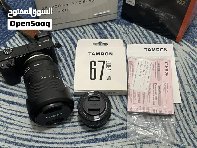 Sony a6400 with Tamron 28-200 Lens and kit lens