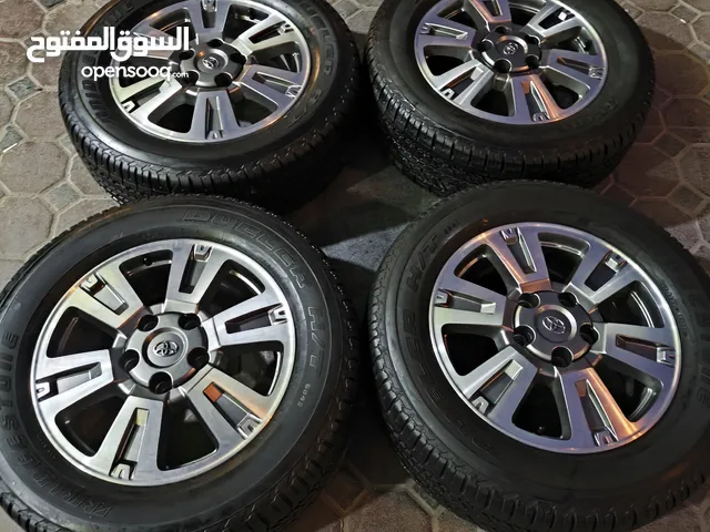للبيع رنقات تندرا اصلي وكاله مع تواير برجستون