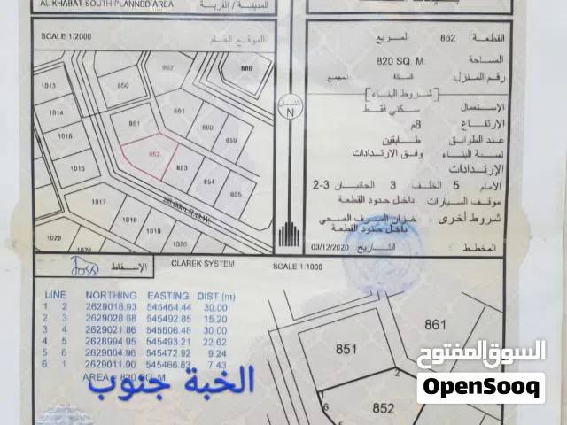Residential Land for Sale in Al Batinah Suwaiq