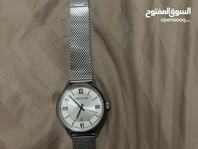 cerruti 1881 stainless steel men’s watch used but excellent condition