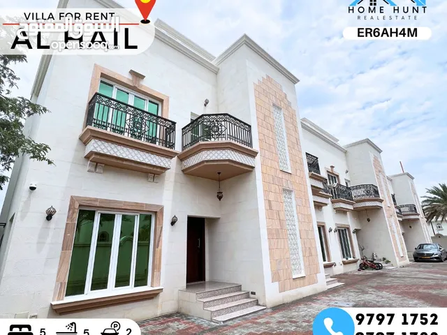 AL HAIL  WELL MAINTAINED 4+1 BR VILLA FOR RENT