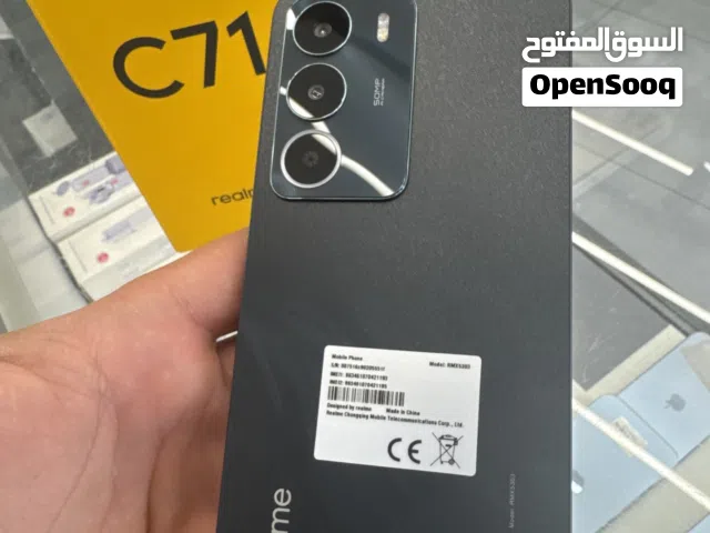 Realme c71 24/256 جديد بالكرتونة كفالة سنه ونص من الوكيل الرسمي