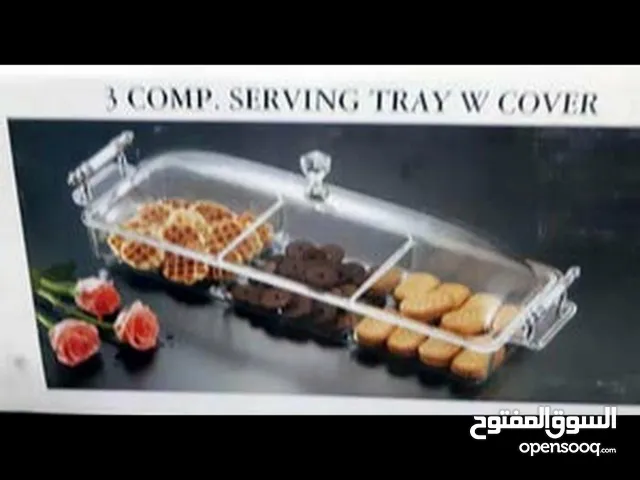 مضيفيه مقسمه 3 مع غطاء