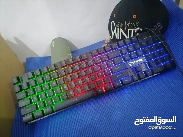 gaming keyboard with lighting battle كيبورد جيمنج مع اضاءهiron