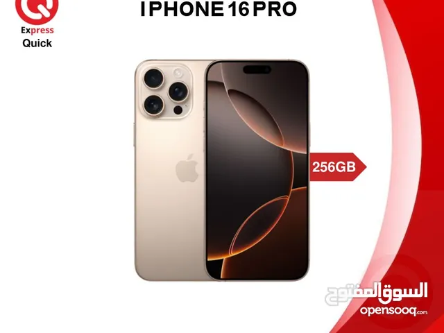 IPHONE 16 PRO ( 256GB ) NEW /// ايفون 16 برو ذاكره 256 جيجا الجديد