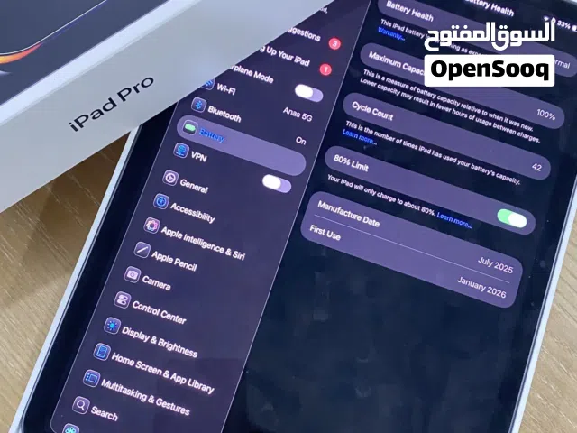 Ipad pro m5 256gb + Apple Pencil Pro