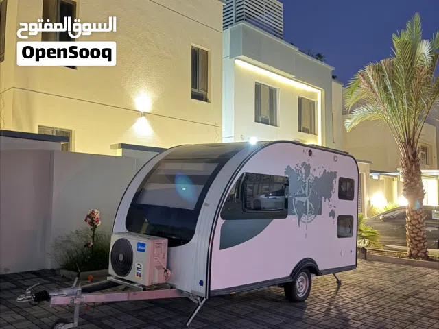 كرفان اوروبي شبه جديد موديل 2025