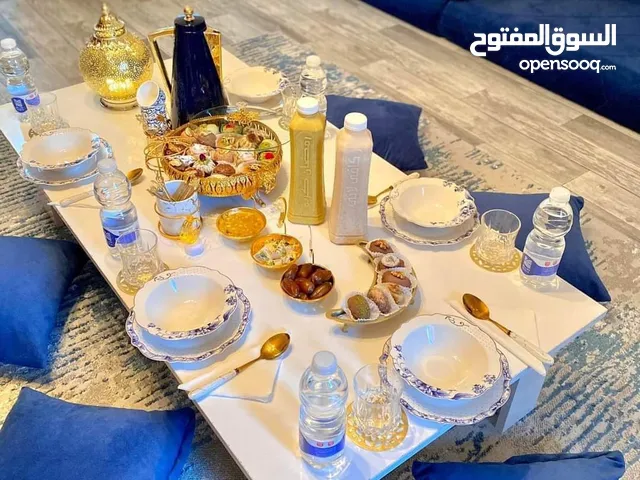 عروض على طاولات الجلسات الارضية  طاولات رمضان الاكثر طلباً    متوفر 5 ألوان