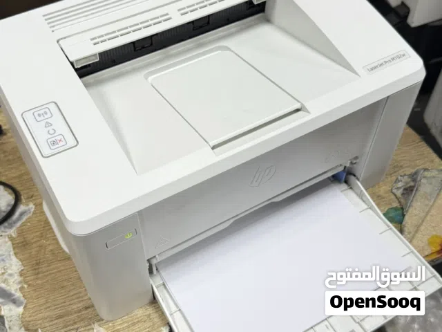 طابعة ليزر HP LaserJet M102w تطبع بالجوال، مع حبر جديد