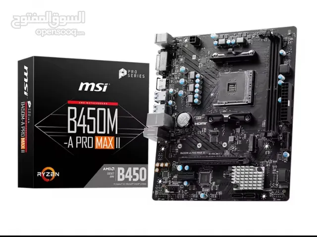 مذر بورد من MSI جديد بكارتونه وختم من الشركه ب 45 قابل لتفاوض