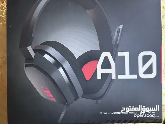 للبيع سماعه astro a10 red نظافة: 100%
