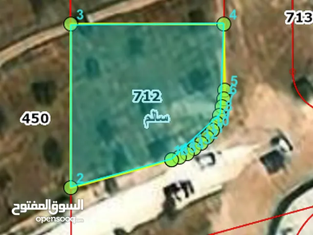 قطعة أرض مع صبة الأساس