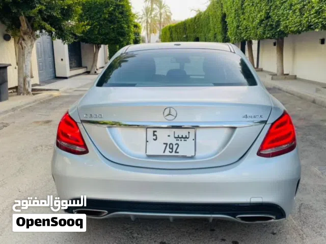 مرسيدس C300 موديل 2017 ماشيه 100الف ميل كمبيوا محرك صاله ربي يبارك