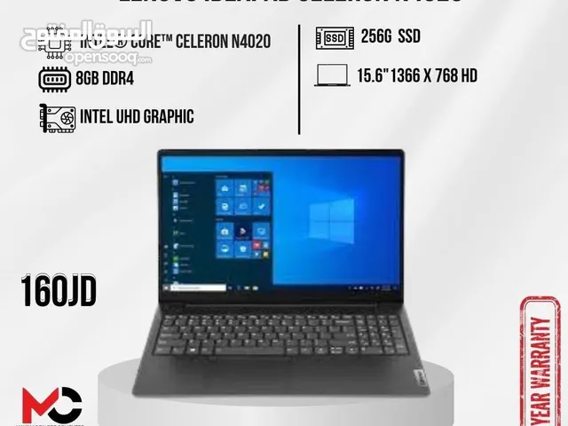 لابتوب لينوفو سيليرون Laptop Lenovo Celeron بافضل الاسعار
