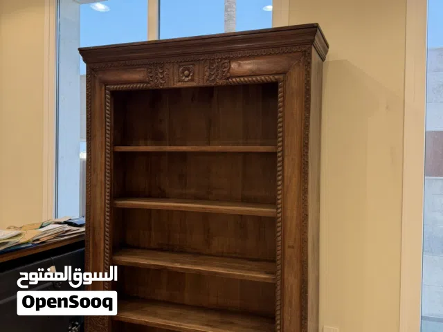 Solid Wood Hand-Carved Bookshelf H220xW146xD41