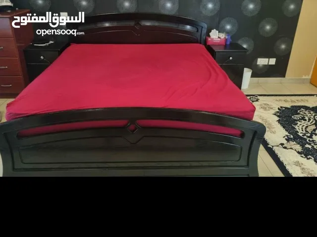 king bed with mattress - 400 Aed  single bed IKEA with mattress-250 aed