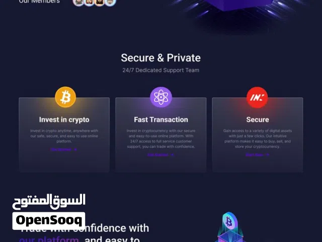 خدمة تصميم صفحة هبوط احترافية للمشاريع والشركات