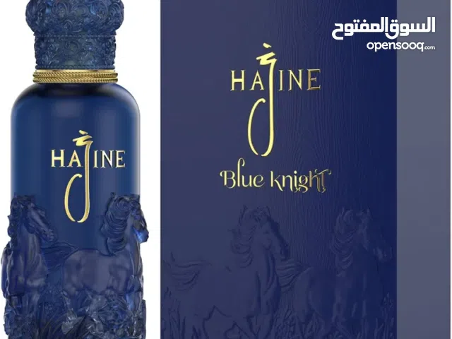 Hajin perfume new brand , new box 100ml  Blue knight