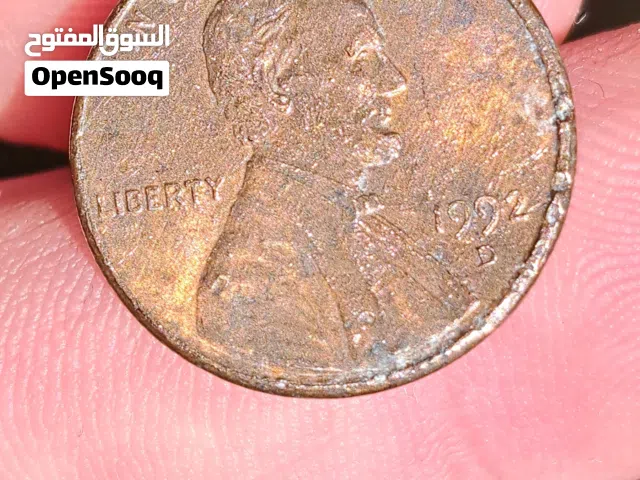 واحد سنت (عملة امريكية) قديم من 34 سنة