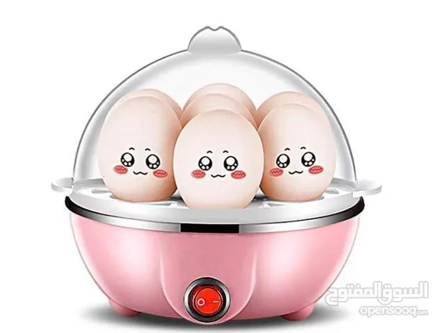 سلاقة بيض كهربائية  طريقة جديدة وصحية امنة لسلق البيض سعة الجهاز (1-7) بيضات