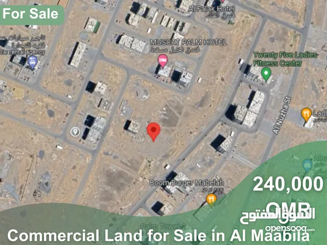 Commercial Land for Sale in Al Maabila  REF 373GB