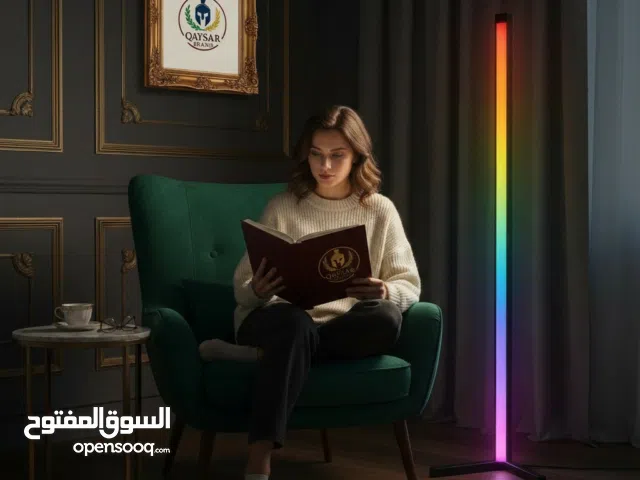 الإنارة العامودية LED الملونة  أضف لمسة ديكور ساحرة وعصرية لمنزلك ولأنها صنعت من أجلك فلا تفرط بها