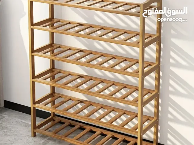 رف للاغراض والعطور والنعلان والكتب المقاس الكبير