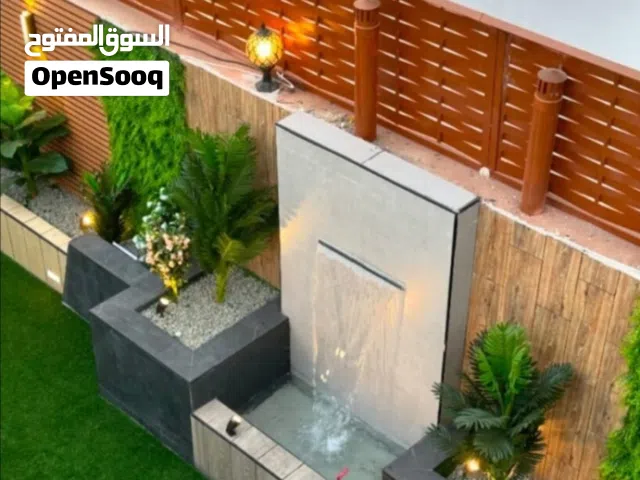 تنسيق وتصميم الحدائق المنزليه وعمل جلسات ص خارجيه وعمل غرف زجاجيه وتركيب بديل الخشب