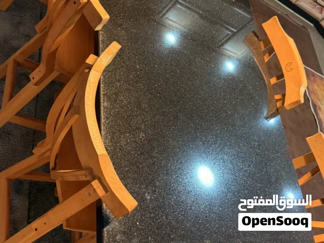 كراسي خشب زان سفره