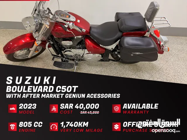 Suzuki BRAND NEW Boulevard C50T • 2023 • 805 cc • 1,740 km only