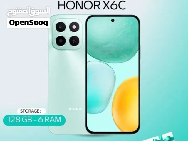 HONOR X6C ( 256GB ) / RAM 6 NEW /// هونور اكس 6 سي ذاكرة 256 الرام 6 الجديد