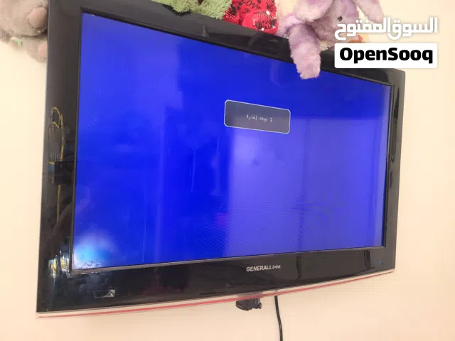 شاشه جنرال لايت 32 بوصه فيها خط اخضر بيطلع و بيروح