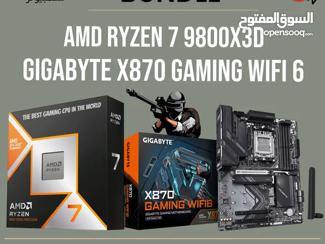 RYZEN 7 9800X3D + GIGABYTE X870