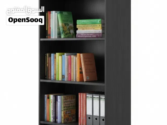 خزانة ملفات وكتب / وحدة أرفف مكتبية أنيقة