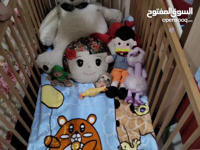 سرير خشبه متين للاطفال حتى 5 سنوات عالى الامان toddler wooden bed strong wood untill 6 years old