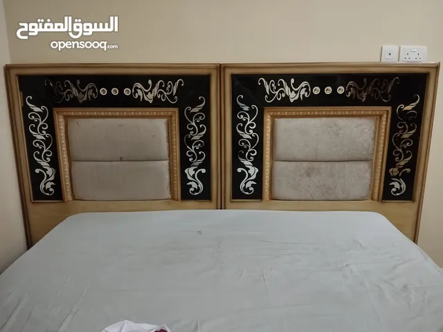 Kind size double bed, good condition, selling because leaving country