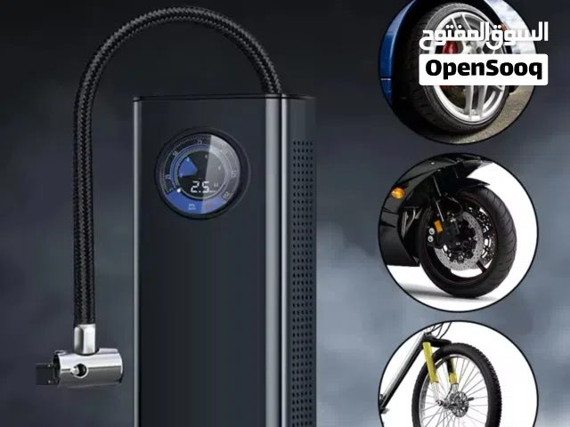 منفاخ لاطارات السيارات والدراجات وكرات القدم