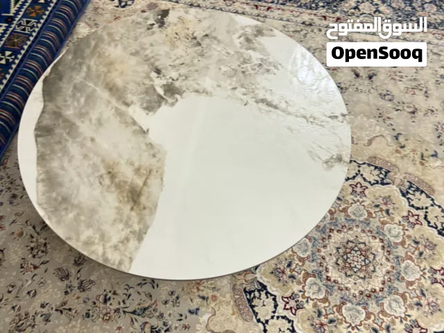 Modern Marble Round Coffee Table ( 2 Pieces Available )