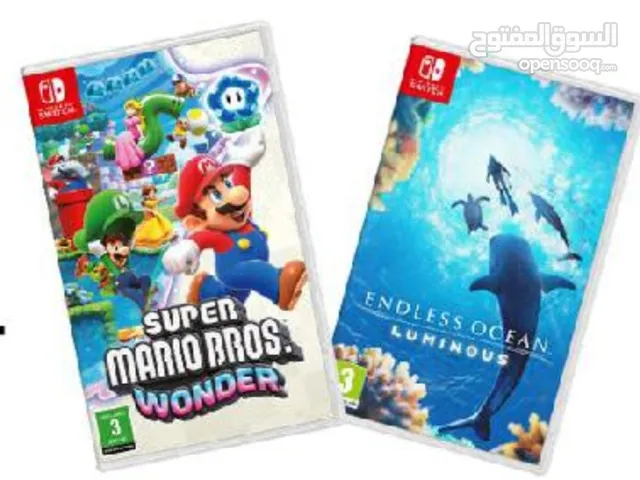 Super Mario Wonder + ENDLESS OCEAN LUMINOUS (NINTENDO SWITCH)