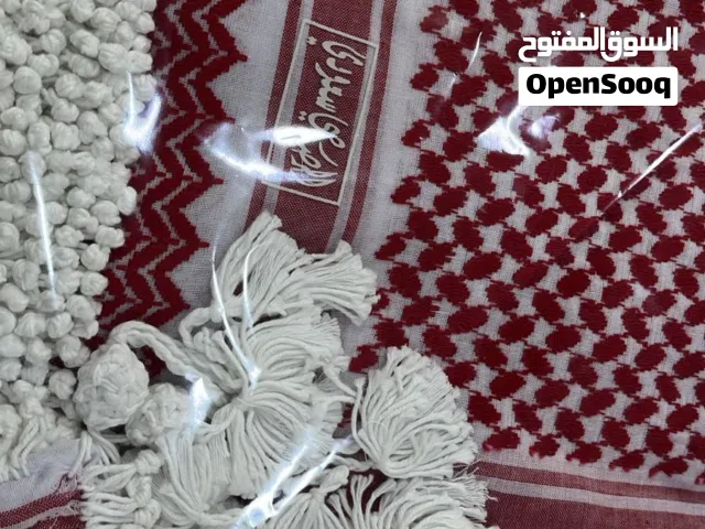 شماغ مهدب تهديب يدوي