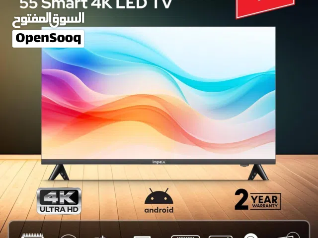 IMPEX 55" smart 4k UHD TV