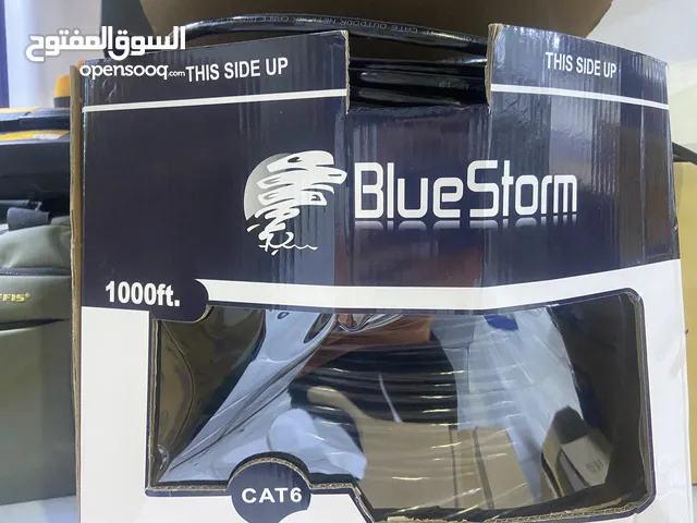 كيبل انترنيت او كامرات مراقبة من شركة Blue Storm Cat6